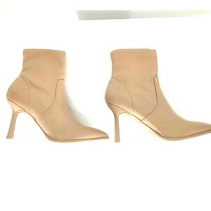 Mia Women's New Carlos Santana Ankle Boots Beige Size 11
